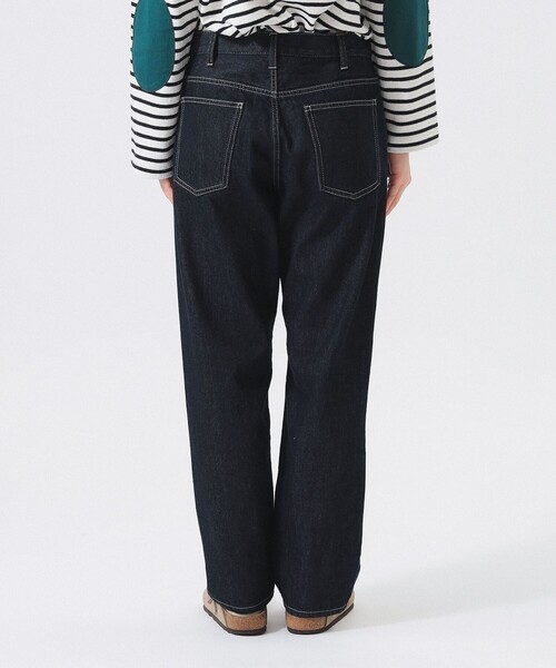 BEAMS BOY（ビームスボーイ）の「ボーイ デニム パンツ（デニムパンツ・レディース・インディゴブルー/ブラック・1/0/2）」の19枚目の写真