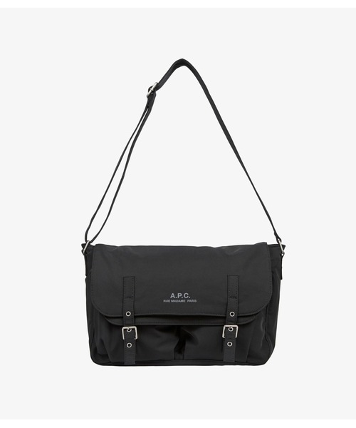 A.P.C.(アーペーセー)の「MESSENGER ARCHIVE(メッセンジャーバッグ・メンズ・カーキ/ブラック・ONESIZE)」の2枚目の写真