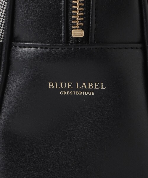 BLUE LABEL CRESTBRIDGE（ブルーレーベルクレストブリッジ）の「クレストブリッジチェックキャンバスミニボストン（ショルダーバッグ・レディース・パープル系その他4/レッド・FREE）」の8枚目の写真