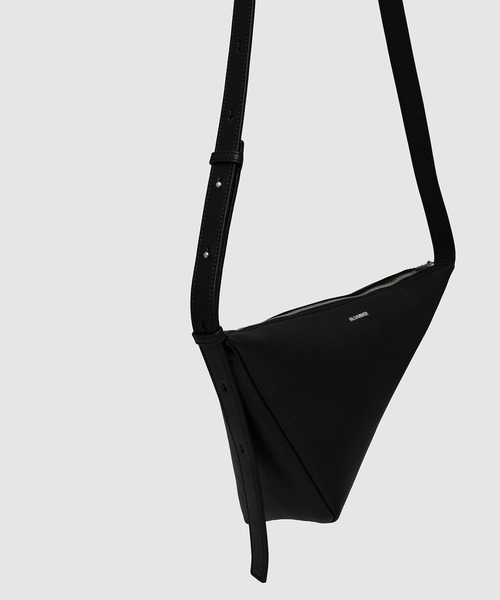 JIL SANDER(ジルサンダー)の「TRIANGLE CROSSBODY(ショルダーバッグ・メンズ・ブラウン/ブラック・UNI)」の5枚目の写真