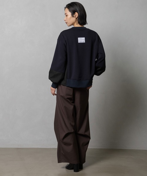 MARECHAL TERRE(マルシャルテル)の「【接触冷感 / UVカット】タックデザインワイドパンツ(その他パンツ・レディース・ブラック/ブラウン/グレー/ライトベージュ・MEDIUM)」の19枚目の写真