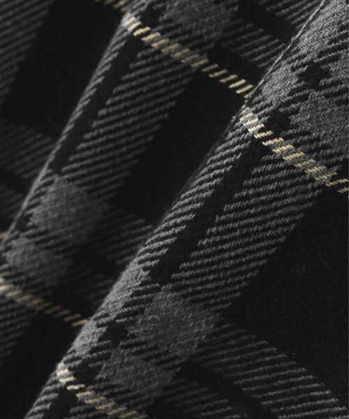 DANKE SCHON(ダンケシェーン)の「【WEB&DEPOT限定】DankeSchon/ダンケシェーン/FLANNEL DAMAGE SHIRTS(シャツ/ブラウス・メンズ・ブラック/ベージュ/グレー/レッド・M/L)」の13枚目の写真