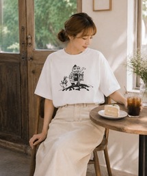 MOOMIN（ムーミン）の「【 MOOMIN / ムーミン 】 ドライクールタッチ　接触冷感　吸水速乾　Tシャツ　WNI（Tシャツ/カットソー）」
