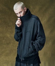 glamb（グラム）の「Damage Houndstooth Jacket / ダメージハウンドトゥースジャケット（ブルゾン）」