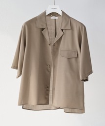 【STUDIOUS】Extra Wool Open Shirts