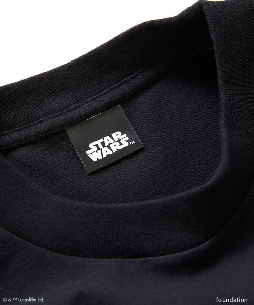 FREAK'S STORE(フリークスストア)の「FREAK'S MOVIE/フリークスムービー SW26 EP1 QUI-GON(Tシャツ/カットソー・メンズ・ブラック・MEDIUM/LARGE/X-LARGE)」の5枚目の写真