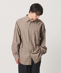 <NICE WEATHER>ミニチェック シャツ