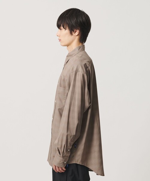 NICE WEATHER(ナイスウェザー)の「<NICE WEATHER>ミニチェック シャツ(シャツ/ブラウス・メンズ・ライトグレー/モカ・L/M/XS/S)」の20枚目の写真