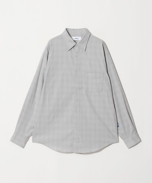 NICE WEATHER(ナイスウェザー)の「<NICE WEATHER>ミニチェック シャツ(シャツ/ブラウス・メンズ・ライトグレー/モカ・L/M/XS/S)」の10枚目の写真
