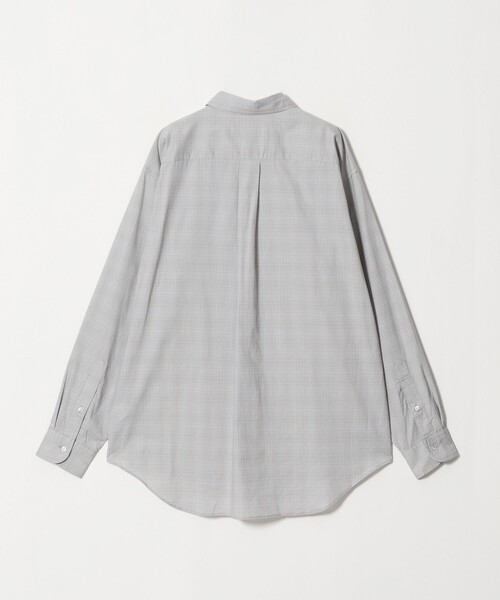 NICE WEATHER(ナイスウェザー)の「<NICE WEATHER>ミニチェック シャツ(シャツ/ブラウス・メンズ・ライトグレー/モカ・L/M/XS/S)」の11枚目の写真