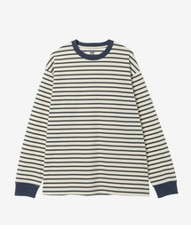 【HELLY HANSEN】L/S HH Marine Border Crew Neck Tee