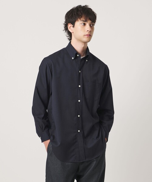 BROOKS BROTHERS(ブルックスブラザーズ)の「【別注】<Brooks Brothers>FUN SHIRT/ネイビー ボタンダウンシャツ(シャツ/ブラウス・メンズ・ネイビー・15 1/2/16 1/2/16/15 )」の2枚目の写真