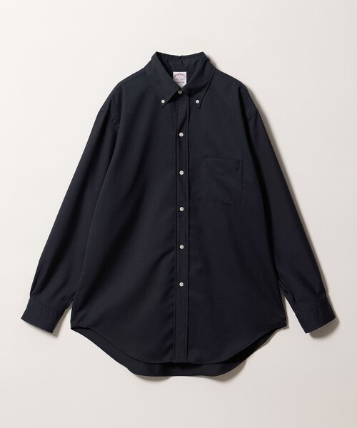 BROOKS BROTHERS(ブルックスブラザーズ)の「【別注】<Brooks Brothers>FUN SHIRT/ネイビー ボタンダウンシャツ(シャツ/ブラウス・メンズ・ネイビー・15 1/2/16 1/2/16/15 )」の7枚目の写真
