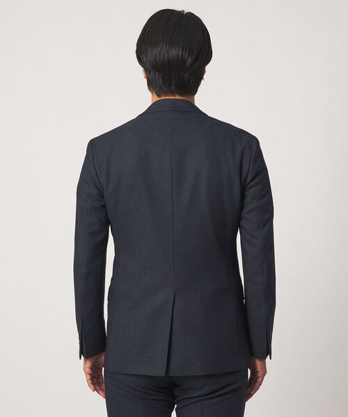 A DAY IN THE LIFE UNITED ARROWS(アデイインザライフユナイテッドアローズ)の「メランジ ホップサック 2ボタンジャケット-セットアップ対応・ウォッシャブル-<A DAY IN THE LIFE>(テーラードジャケット・メンズ・ネイビー/ダークグレー・XL/L/M/S)」の8枚目の写真