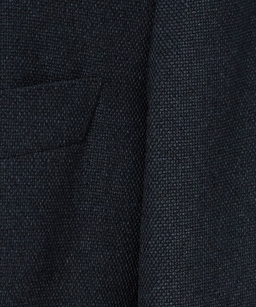 A DAY IN THE LIFE UNITED ARROWS(アデイインザライフユナイテッドアローズ)の「メランジ ホップサック 2ボタンジャケット-セットアップ対応・ウォッシャブル-<A DAY IN THE LIFE>(テーラードジャケット・メンズ・ネイビー/ダークグレー・XL/L/M/S)」の19枚目の写真