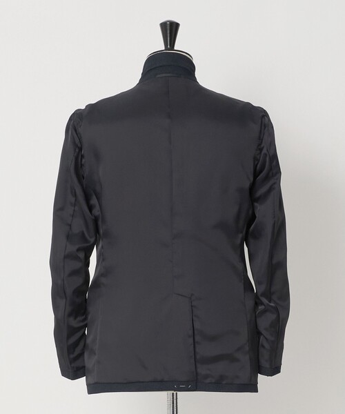 A DAY IN THE LIFE UNITED ARROWS(アデイインザライフユナイテッドアローズ)の「メランジ ホップサック 2ボタンジャケット-セットアップ対応・ウォッシャブル-<A DAY IN THE LIFE>(テーラードジャケット・メンズ・ネイビー/ダークグレー・XL/L/M/S)」の22枚目の写真