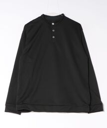 SHADDIQ ヘンリーネック ルーズ プルオーバー