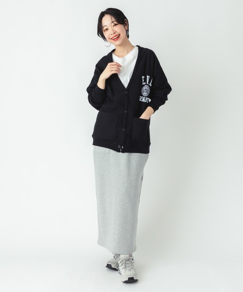 ever closet(エバークローゼット)の「レディース カーディガン(カーディガン/ボレロ・レディース・ブラック/トップグレー・F)」の3枚目の写真