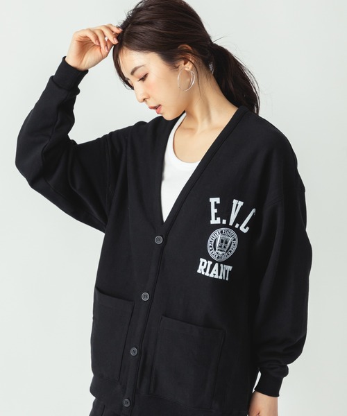 ever closet(エバークローゼット)の「レディース カーディガン(カーディガン/ボレロ・レディース・ブラック/トップグレー・F)」の6枚目の写真