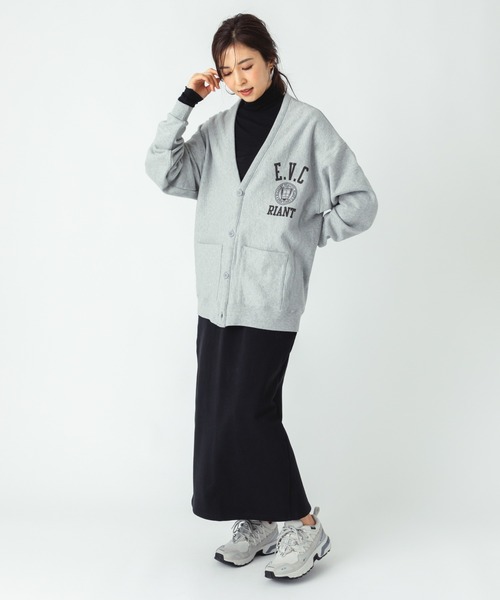 ever closet(エバークローゼット)の「レディース カーディガン(カーディガン/ボレロ・レディース・ブラック/トップグレー・F)」の8枚目の写真
