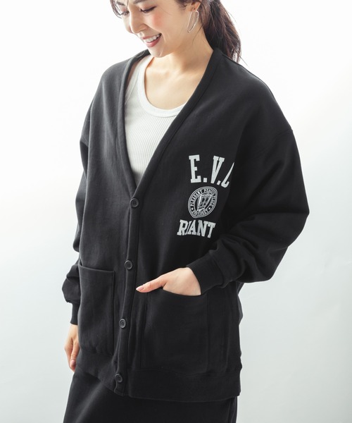 ever closet(エバークローゼット)の「レディース カーディガン(カーディガン/ボレロ・レディース・ブラック/トップグレー・F)」の13枚目の写真