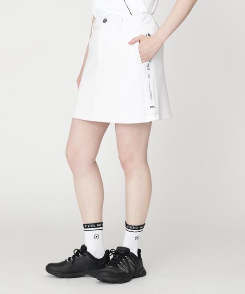 PING（ピン）の「【PING APPAREL】全方向ストレッチダンボールニットサイド切替スカート (LADIES)（スカート・レディース・ブラック/グレー/ベージュ/ホワイト・S/L/LL/M）」の2枚目の写真