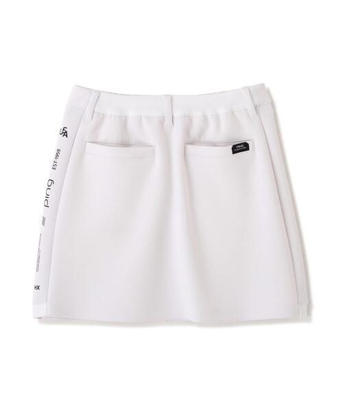 PING（ピン）の「【PING APPAREL】全方向ストレッチダンボールニットサイド切替スカート (LADIES)（スカート・レディース・ブラック/グレー/ベージュ/ホワイト・S/L/LL/M）」の9枚目の写真