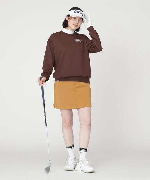 PING（ピン）の「【PING APPAREL】全方向ストレッチダンボールニットサイド切替スカート (LADIES)（スカート・レディース・ブラック/グレー/ベージュ/ホワイト・S/L/LL/M）」の14枚目の写真