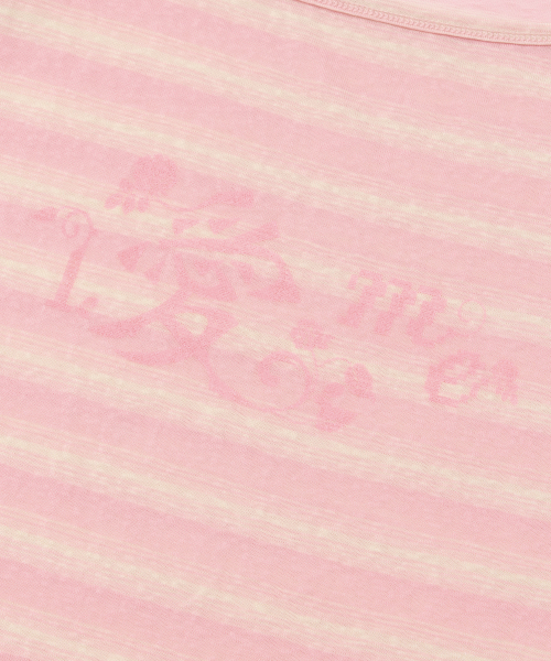 POEV（ポエブ）の「Love Letter ラグラントップ - ピンク（Tシャツ/カットソー・レディース・その他・FREE）」の6枚目の写真