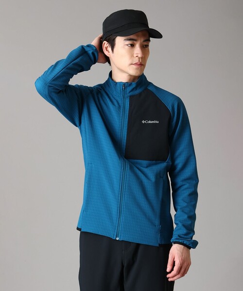 Columbia（コロンビア）の「撥水 Columbia / スペリオールサミットグリッドフルジップ / コロンビア（ブルゾン・メンズ・ブラック/ブルー/ストーン・XL/L/M/S）」の3枚目の写真
