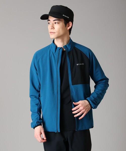 Columbia（コロンビア）の「撥水 Columbia / スペリオールサミットグリッドフルジップ / コロンビア（ブルゾン・メンズ・ブラック/ブルー/ストーン・XL/L/M/S）」の4枚目の写真