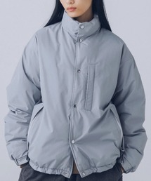 StPT（エスティーピーティー）の「【+phenix / プラスフェニックス】GORE-TEX WINDSTOPPER  DOWN JACKET　保温性　防風性　耐水性　スナップボタン仕様　スタンドダウンジャケット（ダウンジャケット/コート）」