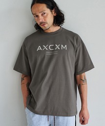 AXCXM（アクスシーム）の「mt10716-AXCXM 「FOIL-PRINT」 HEAVY TEE Tシャツ(AXM-BFA0017)（Tシャツ/カットソー）」