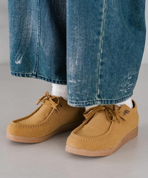 U.S. POLO ASSN.（ユーエスポロアッスン）の「U.S.POLO ASSN. ユーエスポロアッスン ワンポイント ロゴフェイクレザーモカシンシューズ（モカシン/デッキシューズ・メンズ・ダークブラウン/ブラック/ベージュ/キャメル・25cm/25.5cm/26cm/26.5cm/27cm）」の4枚目の写真
