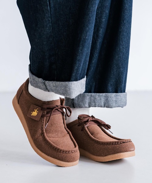 U.S. POLO ASSN.（ユーエスポロアッスン）の「U.S.POLO ASSN. ユーエスポロアッスン ワンポイント ロゴフェイクレザーモカシンシューズ（モカシン/デッキシューズ・メンズ・ダークブラウン/ブラック/ベージュ/キャメル・25cm/25.5cm/26cm/26.5cm/27cm）」の13枚目の写真