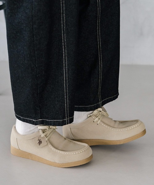 U.S. POLO ASSN.（ユーエスポロアッスン）の「U.S.POLO ASSN. ユーエスポロアッスン ワンポイント ロゴフェイクレザーモカシンシューズ（モカシン/デッキシューズ・メンズ・ダークブラウン/ブラック/ベージュ/キャメル・25cm/25.5cm/26cm/26.5cm/27cm）」の19枚目の写真