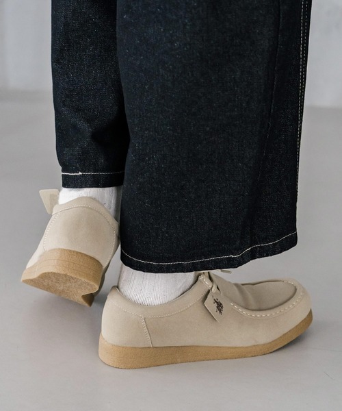 U.S. POLO ASSN.（ユーエスポロアッスン）の「U.S.POLO ASSN. ユーエスポロアッスン ワンポイント ロゴフェイクレザーモカシンシューズ（モカシン/デッキシューズ・メンズ・ダークブラウン/ブラック/ベージュ/キャメル・25cm/25.5cm/26cm/26.5cm/27cm）」の22枚目の写真