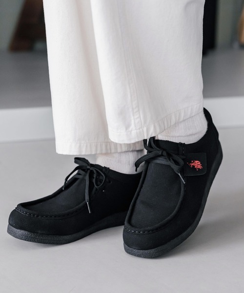 U.S. POLO ASSN.（ユーエスポロアッスン）の「U.S.POLO ASSN. ユーエスポロアッスン ワンポイント ロゴフェイクレザーモカシンシューズ（モカシン/デッキシューズ・メンズ・ダークブラウン/ブラック/ベージュ/キャメル・25cm/25.5cm/26cm/26.5cm/27cm）」の5枚目の写真