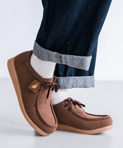 U.S. POLO ASSN.（ユーエスポロアッスン）の「U.S.POLO ASSN. ユーエスポロアッスン ワンポイント ロゴフェイクレザーモカシンシューズ（モカシン/デッキシューズ・メンズ・ダークブラウン/ブラック/ベージュ/キャメル・25cm/25.5cm/26cm/26.5cm/27cm）」の11枚目の写真