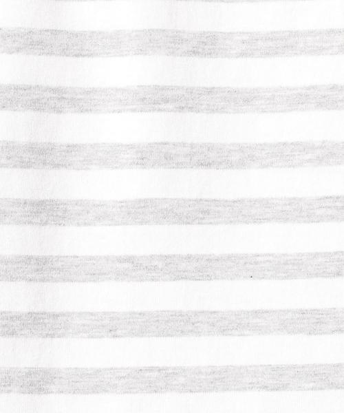 BEAUTY&YOUTH UNITED ARROWS（ビューティーアンドユースユナイテッドアローズ）の「BY ハイゲージ ボーダーカットソー◆（Tシャツ/カットソー・メンズ・ブラック/ライトグレー/ネイビー・X-LARGE/LARGE/SMALL/MEDIUM）」の4枚目の写真