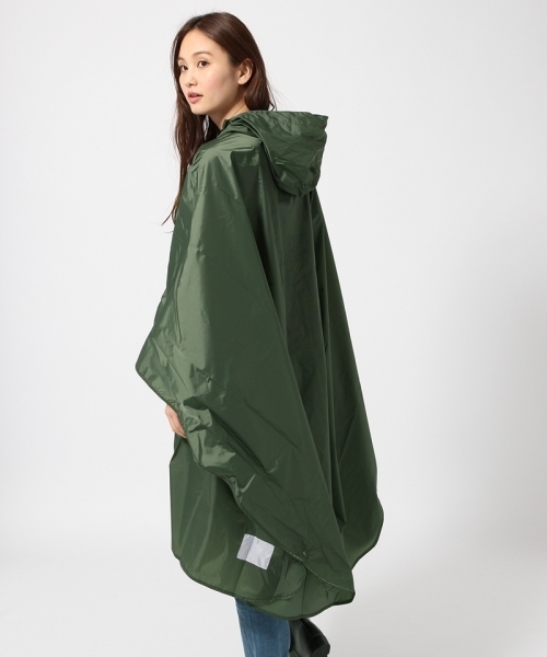 GLOBAL WORK（グローバルワーク）の「レインポンチョ/715360 （ポンチョ・レディース・ブラック/カーキ・FREE）」の14枚目の写真