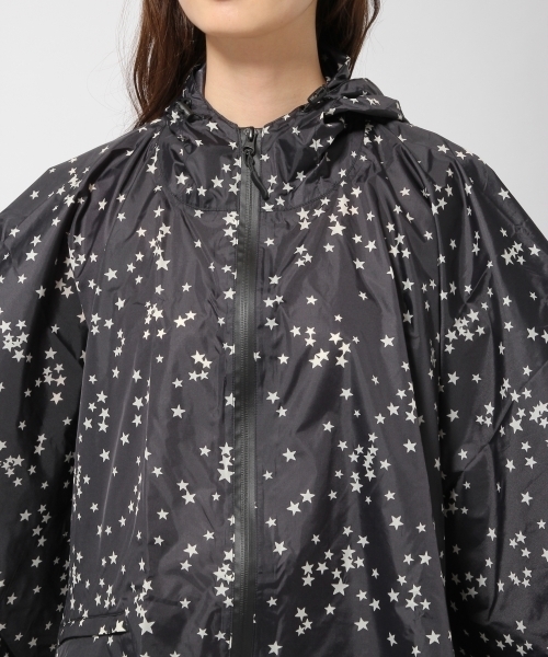 GLOBAL WORK（グローバルワーク）の「レインポンチョ/715360 （ポンチョ・レディース・ブラック/カーキ・FREE）」の7枚目の写真