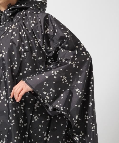 GLOBAL WORK（グローバルワーク）の「レインポンチョ/715360 （ポンチョ・レディース・ブラック/カーキ・FREE）」の8枚目の写真