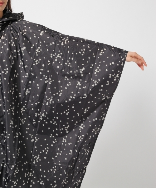 GLOBAL WORK（グローバルワーク）の「レインポンチョ/715360 （ポンチョ・レディース・ブラック/カーキ・FREE）」の9枚目の写真