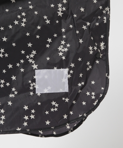 GLOBAL WORK（グローバルワーク）の「レインポンチョ/715360 （ポンチョ・レディース・ブラック/カーキ・FREE）」の3枚目の写真