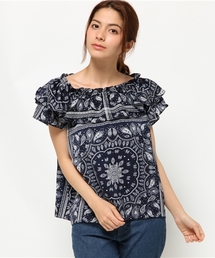 one after another NICE CLAUP | いろいろ素材ザビエルブラウス(シャツ/ブラウス)