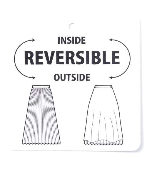 Andemiu（アンデミュウ）の「【リバーシブル!】チュールプリーツ２ＷＡＹスカート749652（スカート・レディース・ピンク/ブルー/グレー・FREE）」の9枚目の写真