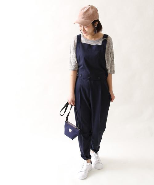 coen（コーエン）の「コーデュロイキャップ(オリーブ ライトグレー ⇒ WEB限定カラー）（キャップ・レディース・ライトグレー/オリーブ/ライトブルー/ナチュラル/ライトピンク・FREE）」の20枚目の写真