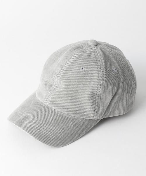 coen（コーエン）の「コーデュロイキャップ(オリーブ ライトグレー ⇒ WEB限定カラー）（キャップ・レディース・ライトグレー/オリーブ/ライトブルー/ナチュラル/ライトピンク・FREE）」の13枚目の写真
