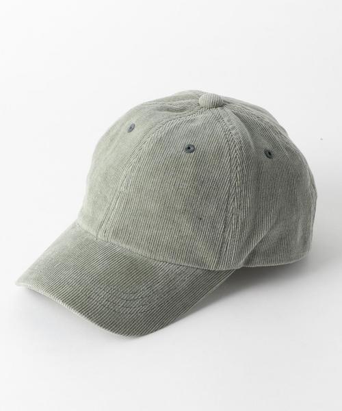 coen（コーエン）の「コーデュロイキャップ(オリーブ ライトグレー ⇒ WEB限定カラー）（キャップ・レディース・ライトグレー/オリーブ/ライトブルー/ナチュラル/ライトピンク・FREE）」の17枚目の写真